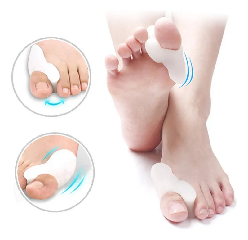 Separador de Dedos Ortopédico com Órtese em Gel Maculino e Feminino