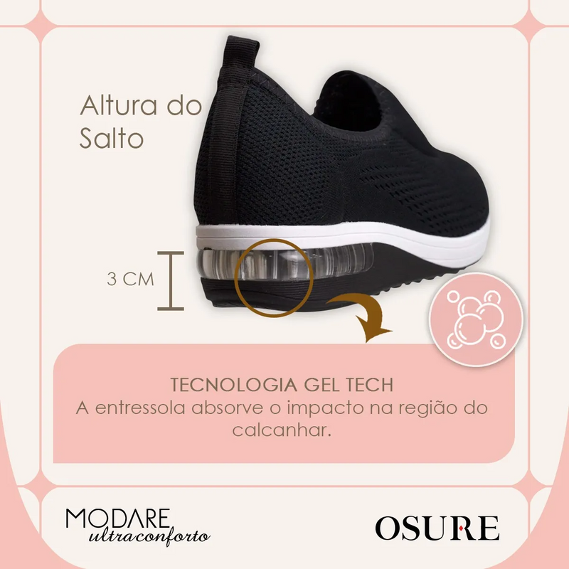Tênis Ortopédico Modare Ultra Conforto™